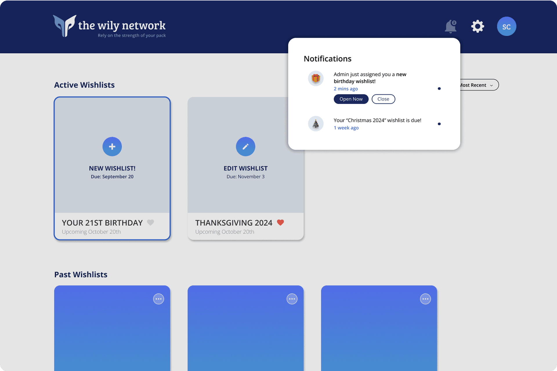 The Wily Network Project Page Image